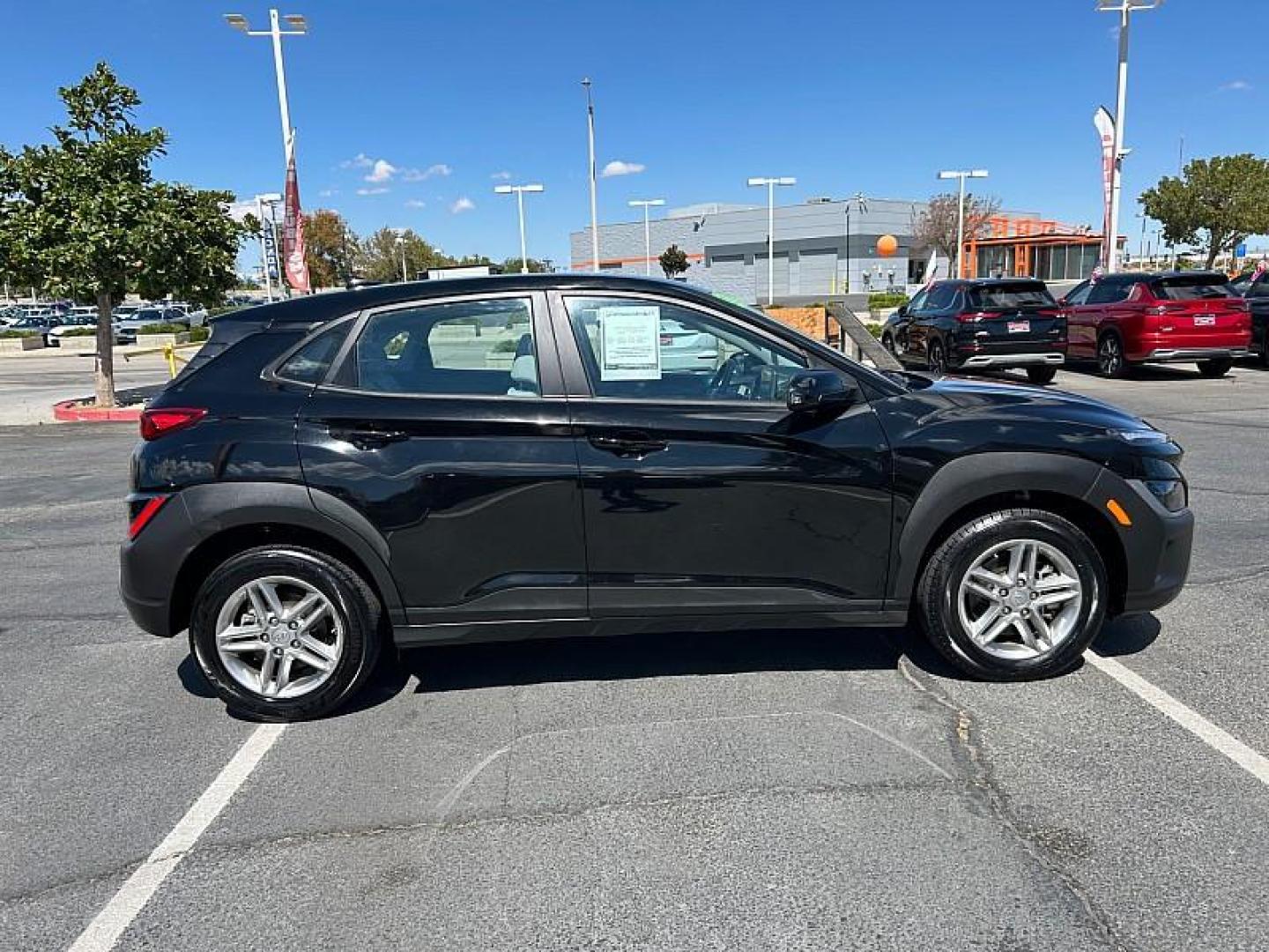 2023 BLACK Hyundai Kona (KM8K2CAB3PU) with an 4-Cyl 2.0 Liter engine, Automatic CVT transmission, located at 412 Auto Vista Drive, Palmdale, 93551, (661) 945-0620, 34.592636, -118.136681 - Photo#3