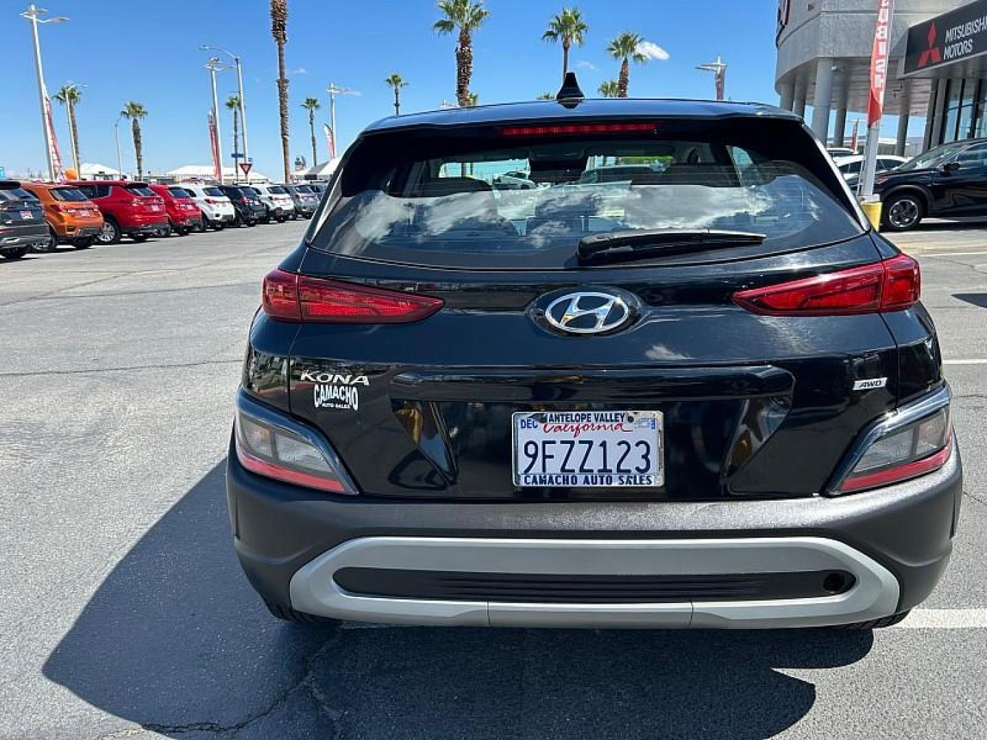 2023 BLACK Hyundai Kona (KM8K2CAB3PU) with an 4-Cyl 2.0 Liter engine, Automatic CVT transmission, located at 412 Auto Vista Drive, Palmdale, 93551, (661) 945-0620, 34.592636, -118.136681 - Photo#5