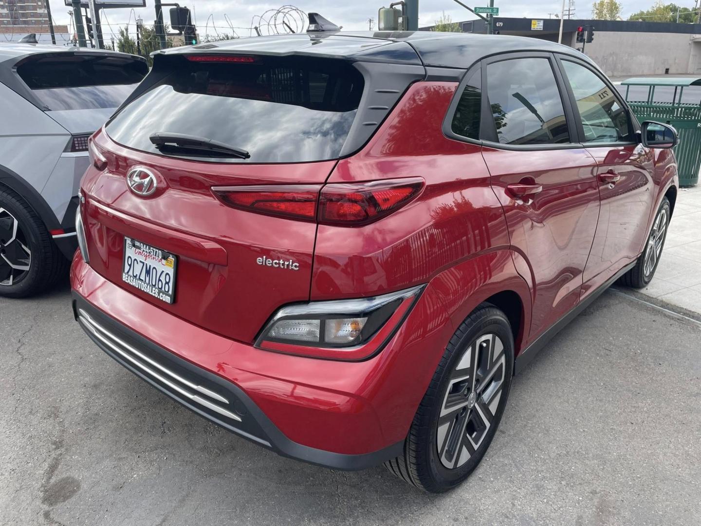 2023 Hyundai Kona EV SEL (KM8K23AG2PU) with an ELECTRIC engine, 1A transmission, located at 744 E Miner Ave, Stockton, CA, 95202, (209) 944-5770, 37.956863, -121.282082 - PLUS TAXES AND FEES NO CHARGER AVAILABLE - Photo#10