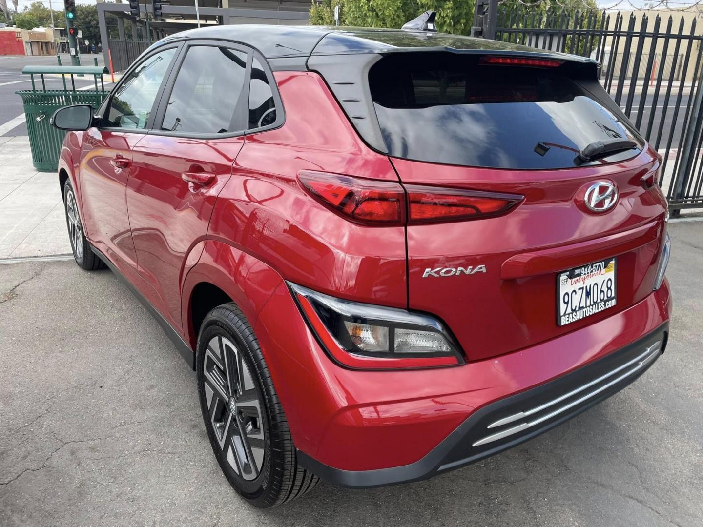 2023 Hyundai Kona EV SEL (KM8K23AG2PU) with an ELECTRIC engine, 1A transmission, located at 744 E Miner Ave, Stockton, CA, 95202, (209) 944-5770, 37.956863, -121.282082 - PLUS TAXES AND FEES NO CHARGER AVAILABLE - Photo#8