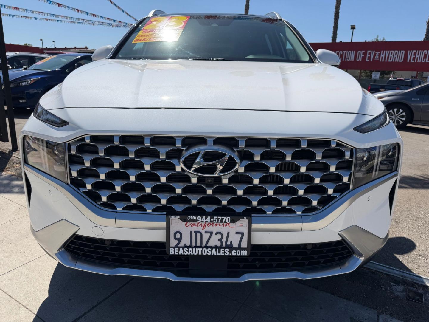 2023 Hyundai Santa Fe Plug-In Hybrid Limited (KM8S7DA22PU) with an 1.6L L4 DOHC 16V HYBRID engine, 6A transmission, located at 744 E Miner Ave, Stockton, CA, 95202, (209) 944-5770, 37.956863, -121.282082- Photo#2