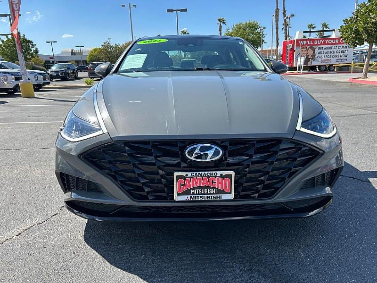 2023 GRAY Hyundai Sonata (KMHL14JA5PA) with an 4-Cyl 2.5 Liter engine, Automatic 8-Spd w/Overdrive and Shiftronic transmission, located at 412 Auto Vista Drive, Palmdale, 93551, (661) 945-0620, 34.592636, -118.136681 - Photo#1