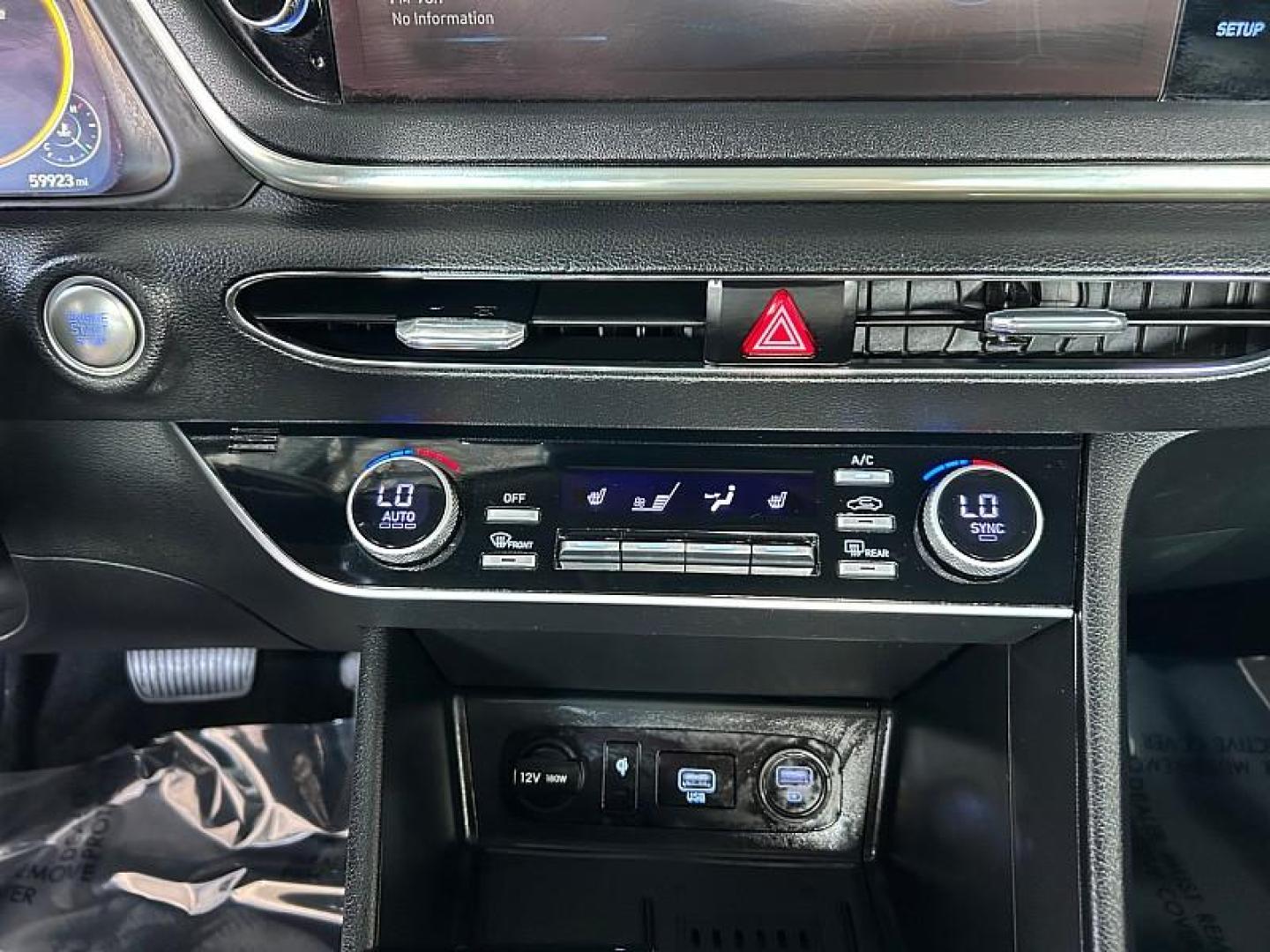 2023 GRAY Hyundai Sonata (KMHL14JA5PA) with an 4-Cyl 2.5 Liter engine, Automatic 8-Spd w/Overdrive and Shiftronic transmission, located at 412 Auto Vista Drive, Palmdale, 93551, (661) 945-0620, 34.592636, -118.136681 - Photo#21