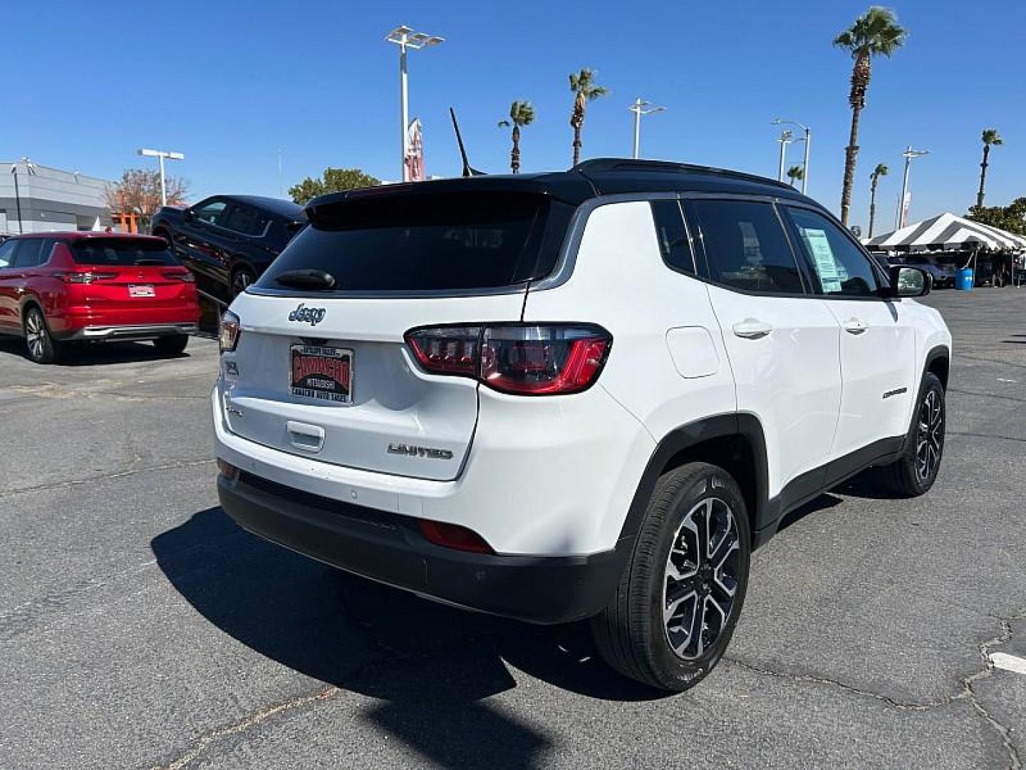 2023 WHITE Jeep Compass (3C4NJDCN1PT) with an 4-Cyl Turbo 2.0 Liter engine, Automatic 8-Spd transmission, located at 412 Auto Vista Drive, Palmdale, 93551, (661) 945-0620, 34.592636, -118.136681 - Photo#23