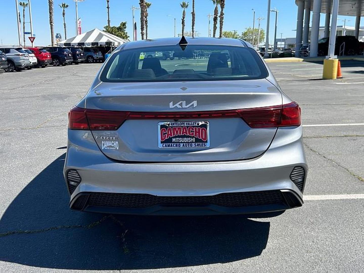 2023 GRAY Kia Forte (3KPF24ADXPE) with an 4-Cyl 2.0 Liter engine, Automatic IVT transmission, located at 412 Auto Vista Drive, Palmdale, 93551, (661) 945-0620, 34.592636, -118.136681 - Photo#2