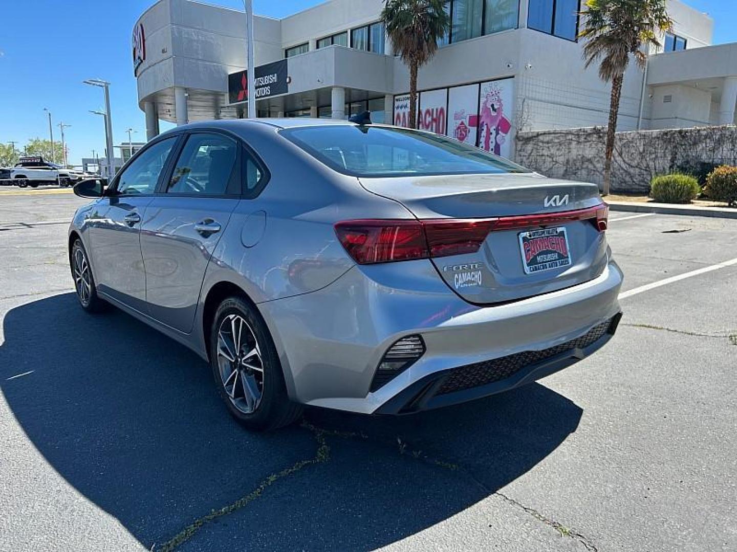 2023 GRAY Kia Forte (3KPF24ADXPE) with an 4-Cyl 2.0 Liter engine, Automatic IVT transmission, located at 412 Auto Vista Drive, Palmdale, 93551, (661) 945-0620, 34.592636, -118.136681 - Photo#3