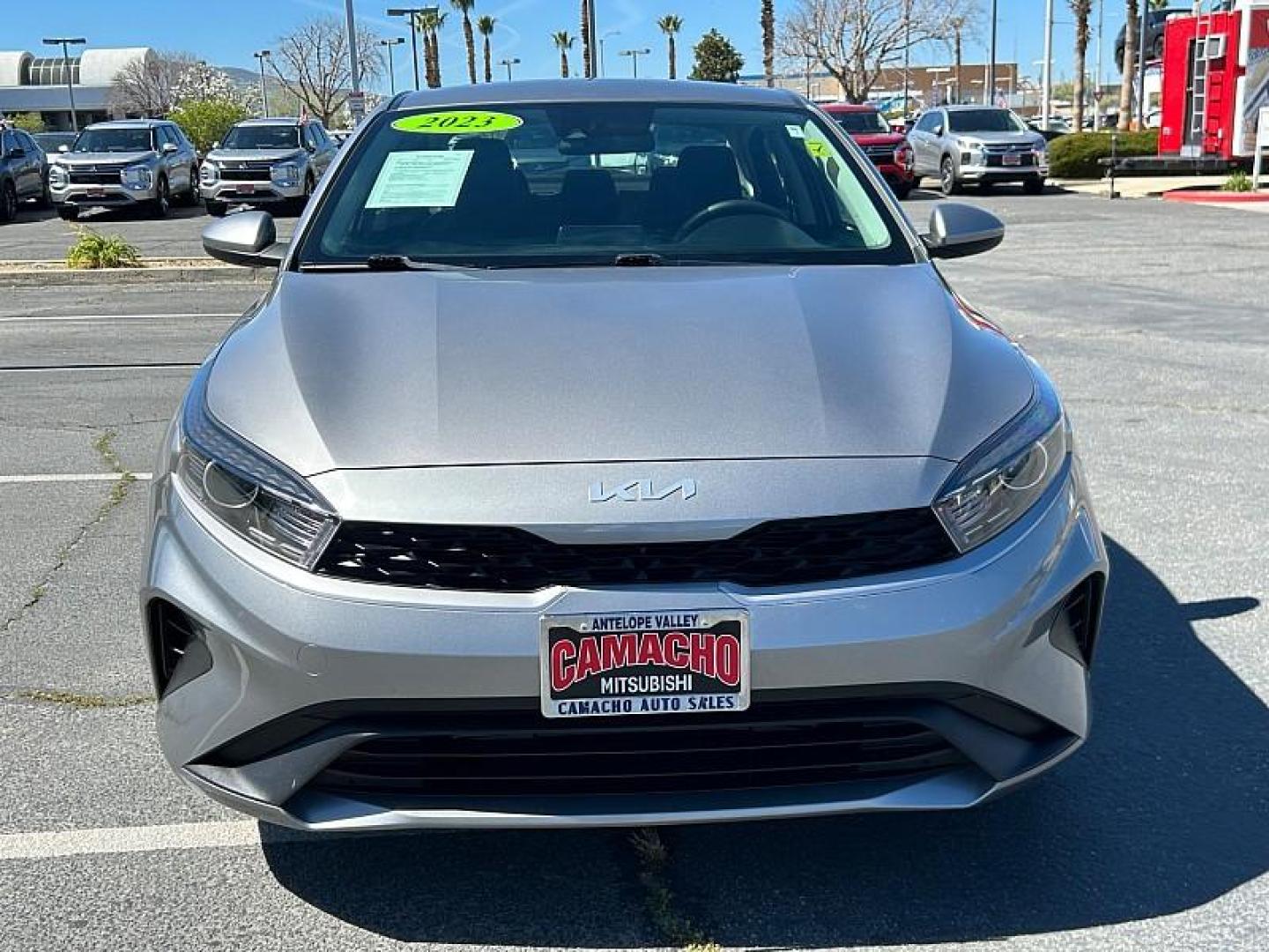 2023 GRAY Kia Forte (3KPF24ADXPE) with an 4-Cyl 2.0 Liter engine, Automatic IVT transmission, located at 412 Auto Vista Drive, Palmdale, 93551, (661) 945-0620, 34.592636, -118.136681 - Photo#6