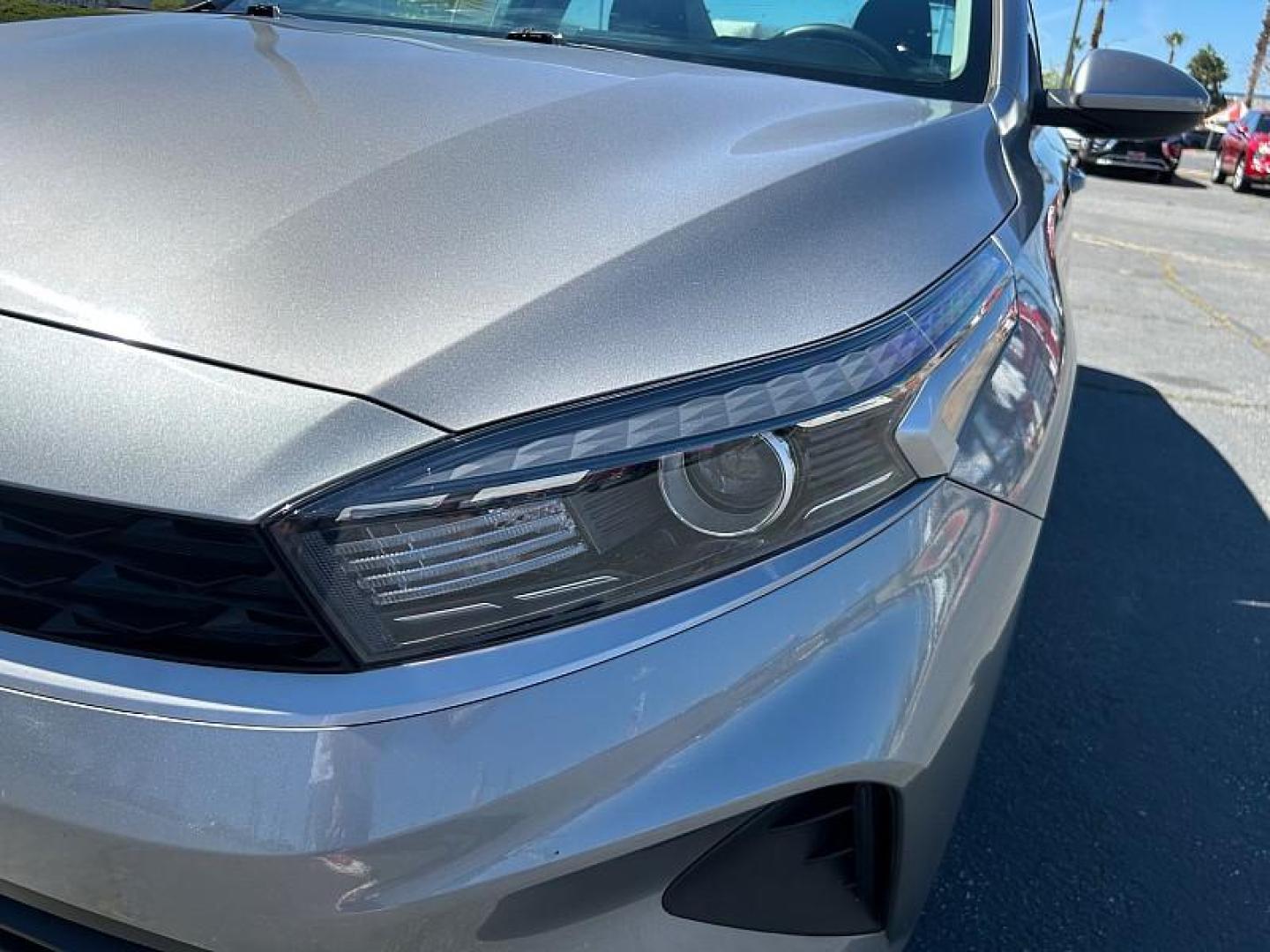 2023 GRAY Kia Forte (3KPF24ADXPE) with an 4-Cyl 2.0 Liter engine, Automatic IVT transmission, located at 412 Auto Vista Drive, Palmdale, 93551, (661) 945-0620, 34.592636, -118.136681 - Photo#9