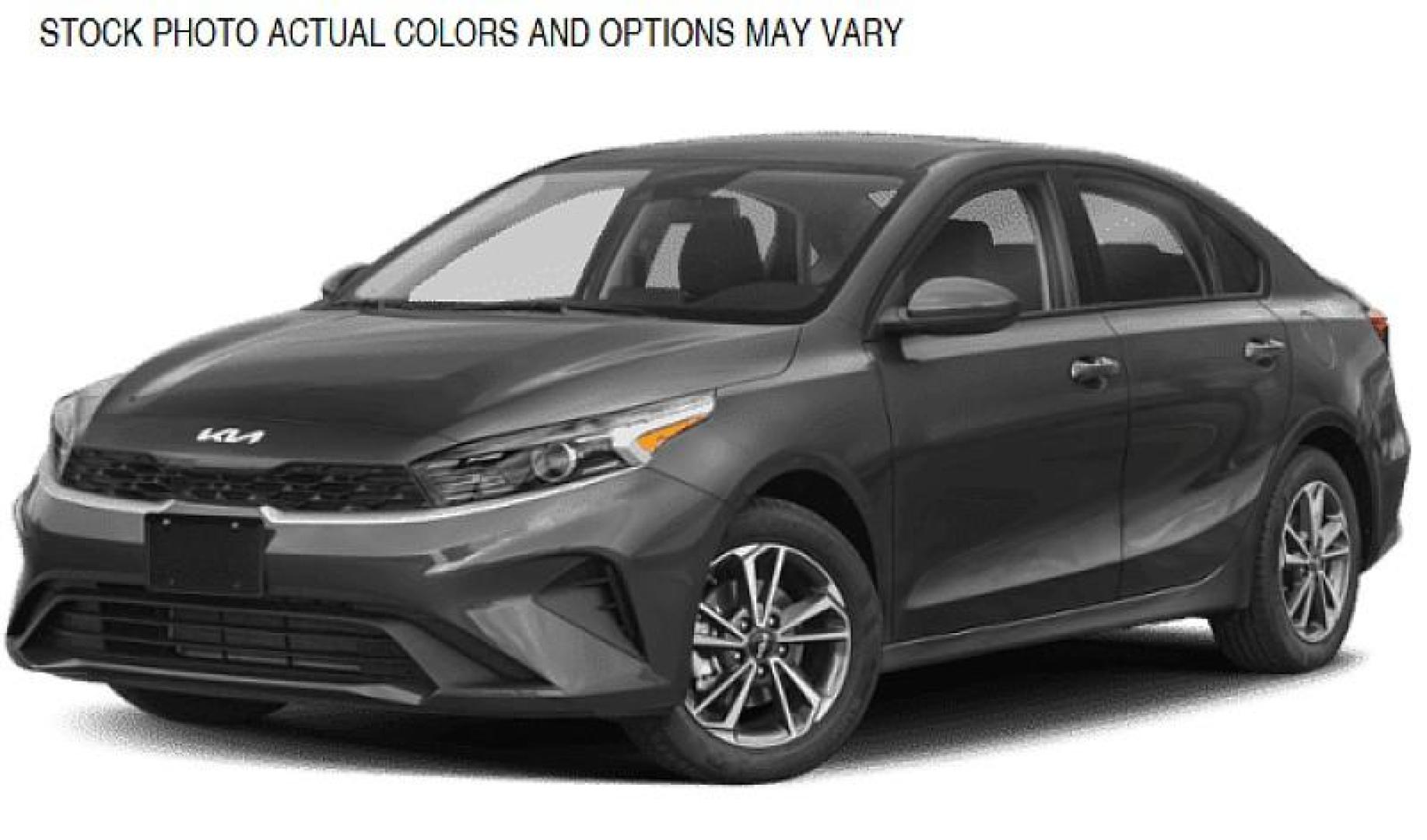 2023 GRAY Kia Forte (3KPF24AD2PE) with an 4-Cyl 2.0 Liter engine, Automatic IVT transmission, located at 412 Auto Vista Drive, Palmdale, 93551, (661) 945-0620, 34.592636, -118.136681 - Photo#0