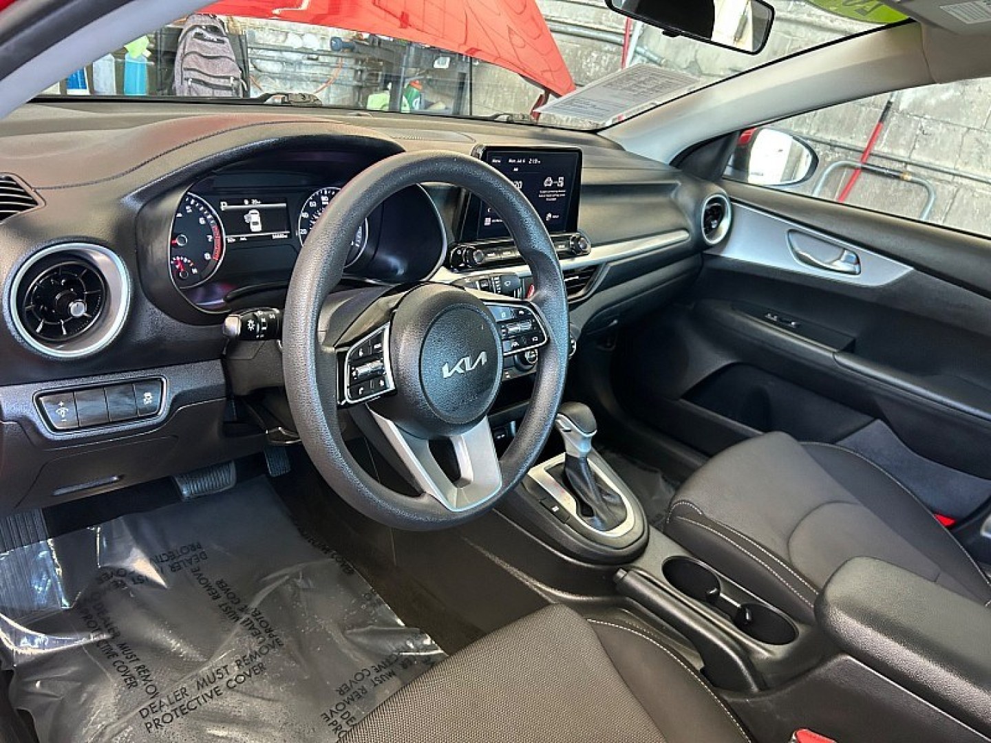 2023 Red Kia Forte (3KPF24AD6PE) with an 4-Cyl 2.0 Liter engine, Automatic IVT transmission, located at 412 Auto Vista Drive, Palmdale, 93551, (661) 945-0620, 34.592636, -118.136681- Photo#17