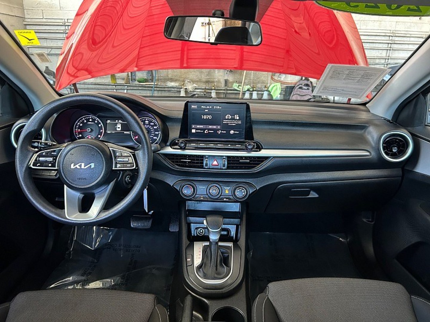 2023 Red Kia Forte (3KPF24AD6PE) with an 4-Cyl 2.0 Liter engine, Automatic IVT transmission, located at 412 Auto Vista Drive, Palmdale, 93551, (661) 945-0620, 34.592636, -118.136681- Photo#23