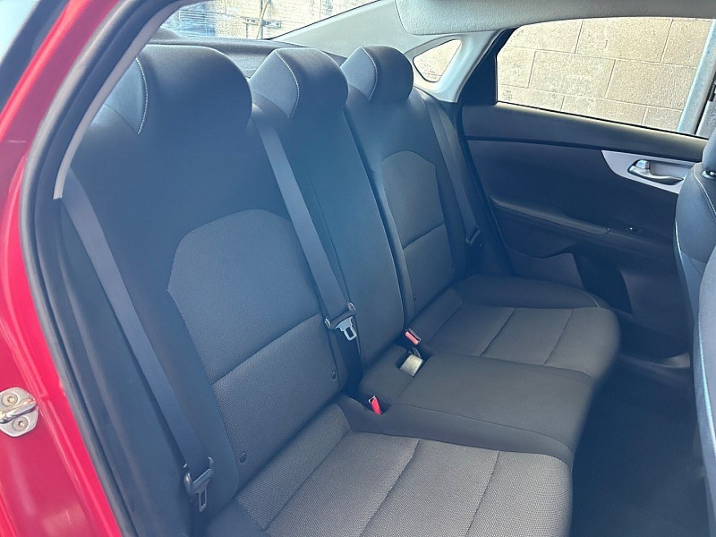 2023 Red Kia Forte (3KPF24AD6PE) with an 4-Cyl 2.0 Liter engine, Automatic IVT transmission, located at 412 Auto Vista Drive, Palmdale, 93551, (661) 945-0620, 34.592636, -118.136681- Photo#28