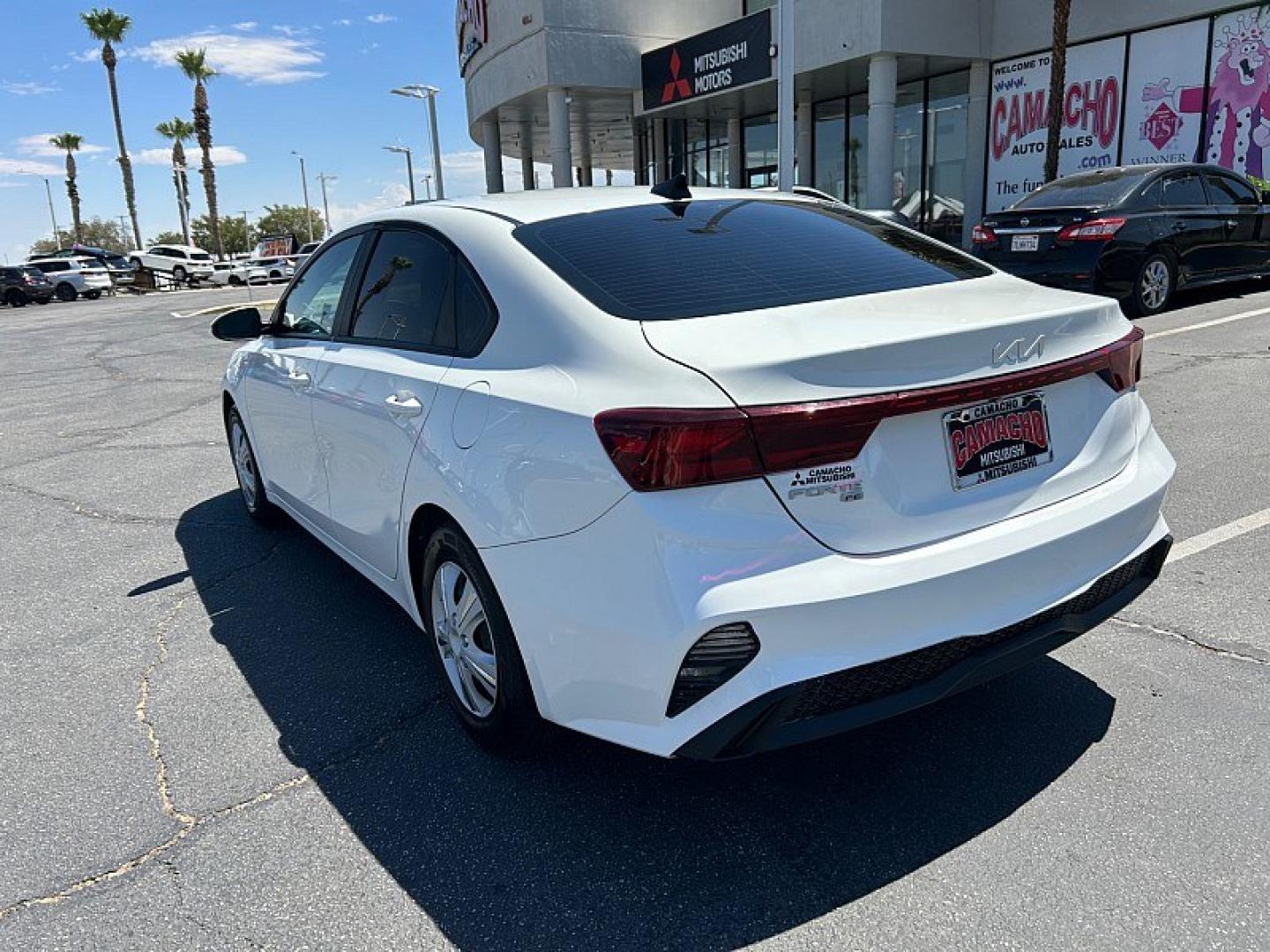 2023 White Kia Forte (3KPF24AD2PE) with an 4-Cyl 2.0 Liter engine, Automatic IVT transmission, located at 412 Auto Vista Drive, Palmdale, 93551, (661) 945-0620, 34.592636, -118.136681- Photo#8