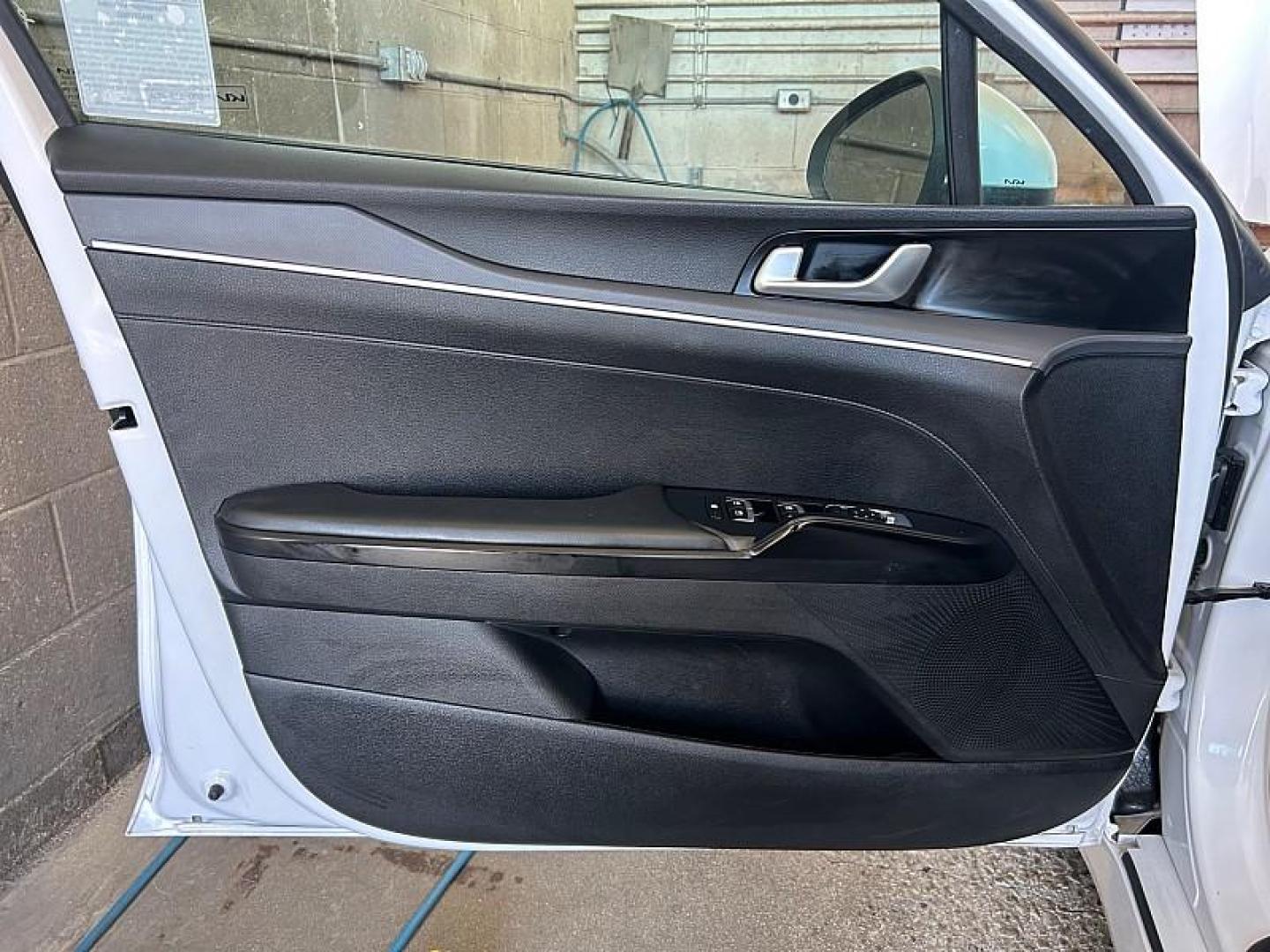 2023 WHITE Kia K5 (5XXG14J23PG) with an 4-Cyl Turbo 1.6 Liter engine, Automatic 8-Spd transmission, located at 412 Auto Vista Drive, Palmdale, 93551, (661) 945-0620, 34.592636, -118.136681 - Photo#16