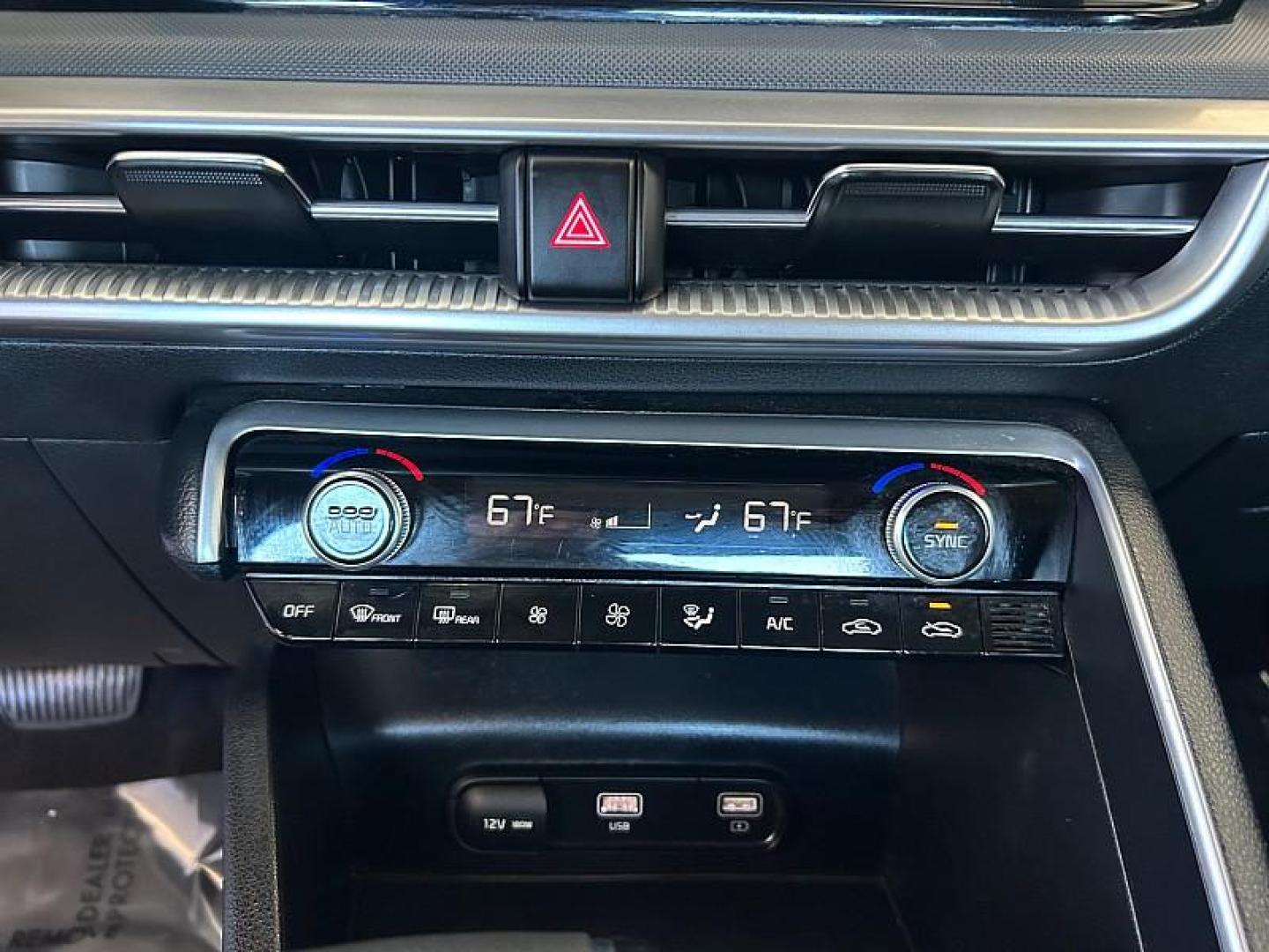 2023 WHITE Kia K5 (5XXG14J23PG) with an 4-Cyl Turbo 1.6 Liter engine, Automatic 8-Spd transmission, located at 412 Auto Vista Drive, Palmdale, 93551, (661) 945-0620, 34.592636, -118.136681 - Photo#19