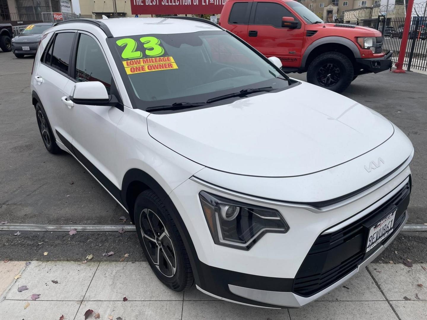 2023 Kia Niro EX (KNDCS3LF9P5) with an 1.6L L4 DOHC 16V HYBRID engine, 6A transmission, located at 744 E Miner Ave, Stockton, CA, 95202, (209) 944-5770, 37.956863, -121.282082 - PLUS TAXES AND FEES - Photo#1