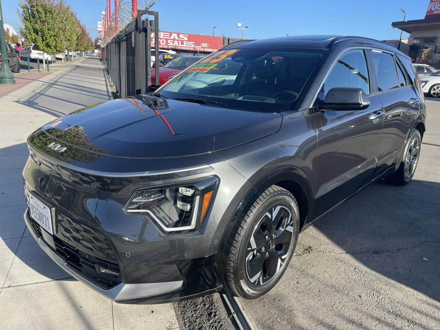 2023 Kia Niro EV Wave (KNDCT3L13P5) , 6A transmission, located at 744 E Miner Ave, Stockton, CA, 95202, (209) 944-5770, 37.956863, -121.282082 - PLUS TAXES AND FEES - Photo#3