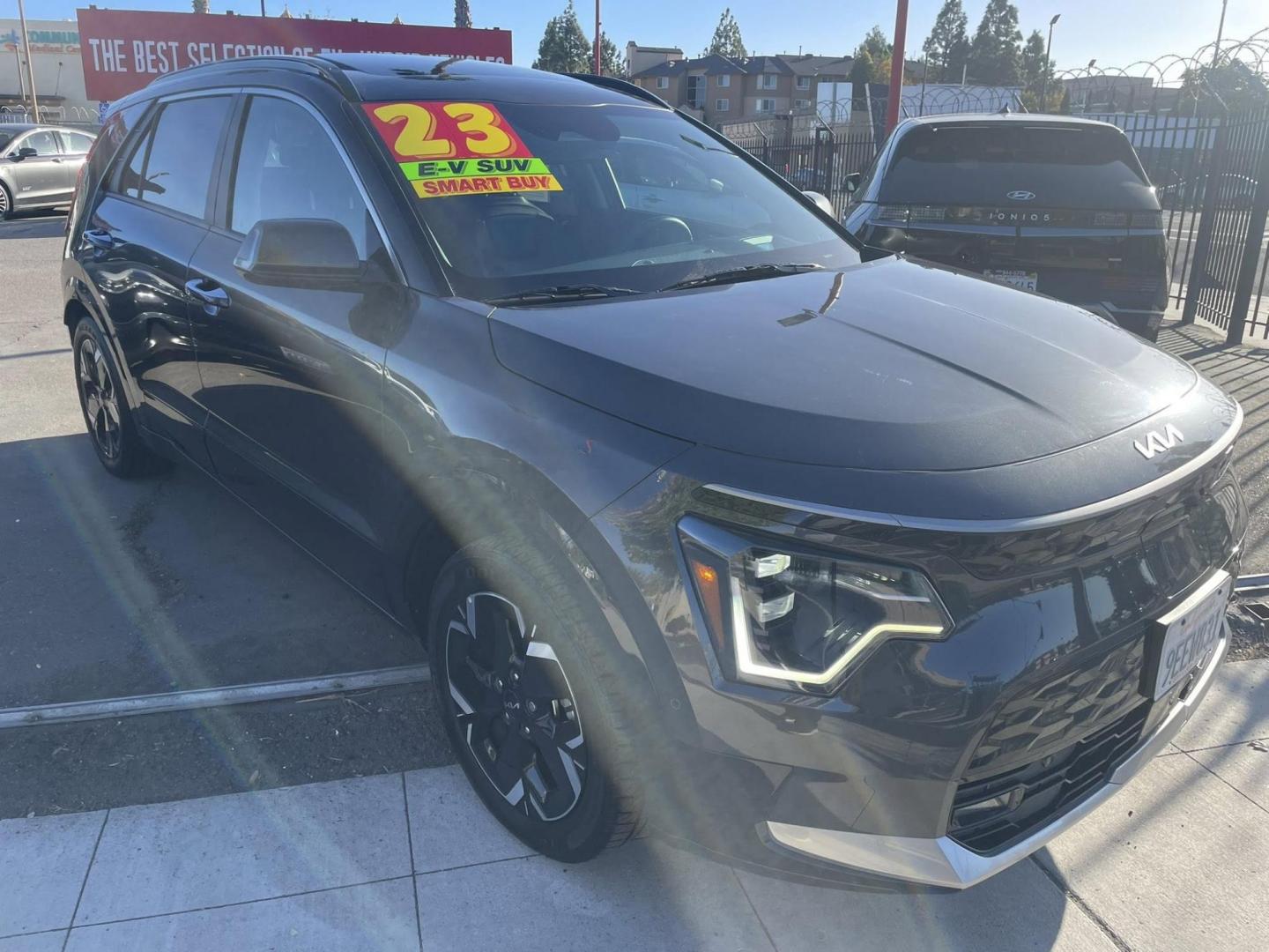 2023 Kia Niro EV Wave (KNDCT3L13P5) , 6A transmission, located at 744 E Miner Ave, Stockton, CA, 95202, (209) 944-5770, 37.956863, -121.282082 - PLUS TAXES AND FEES - Photo#0