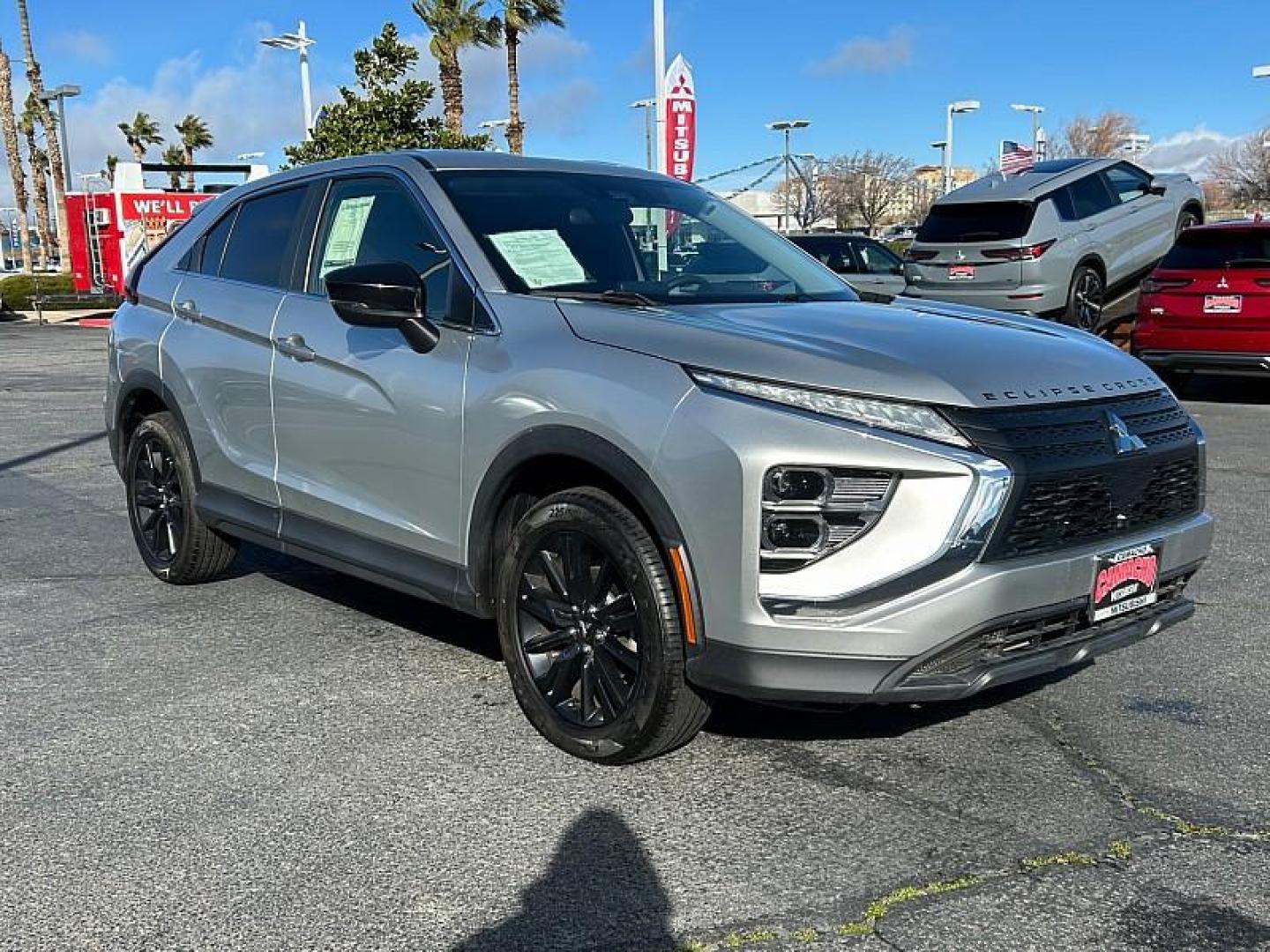 2023 Mitsubishi Eclipse Cross (JA4ATVAA0PZ) with an 4-Cyl Turbo 1.5 Liter engine, Automatic CVT w/Sport Mode transmission, located at 412 Auto Vista Drive, Palmdale, 93551, (661) 945-0620, 34.592636, -118.136681 - Photo#0