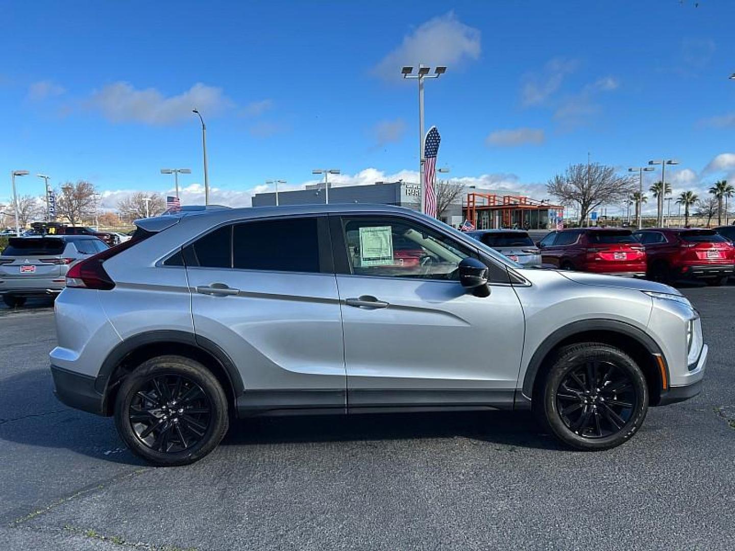 2023 Mitsubishi Eclipse Cross (JA4ATVAA0PZ) with an 4-Cyl Turbo 1.5 Liter engine, Automatic CVT w/Sport Mode transmission, located at 412 Auto Vista Drive, Palmdale, 93551, (661) 945-0620, 34.592636, -118.136681 - Photo#10