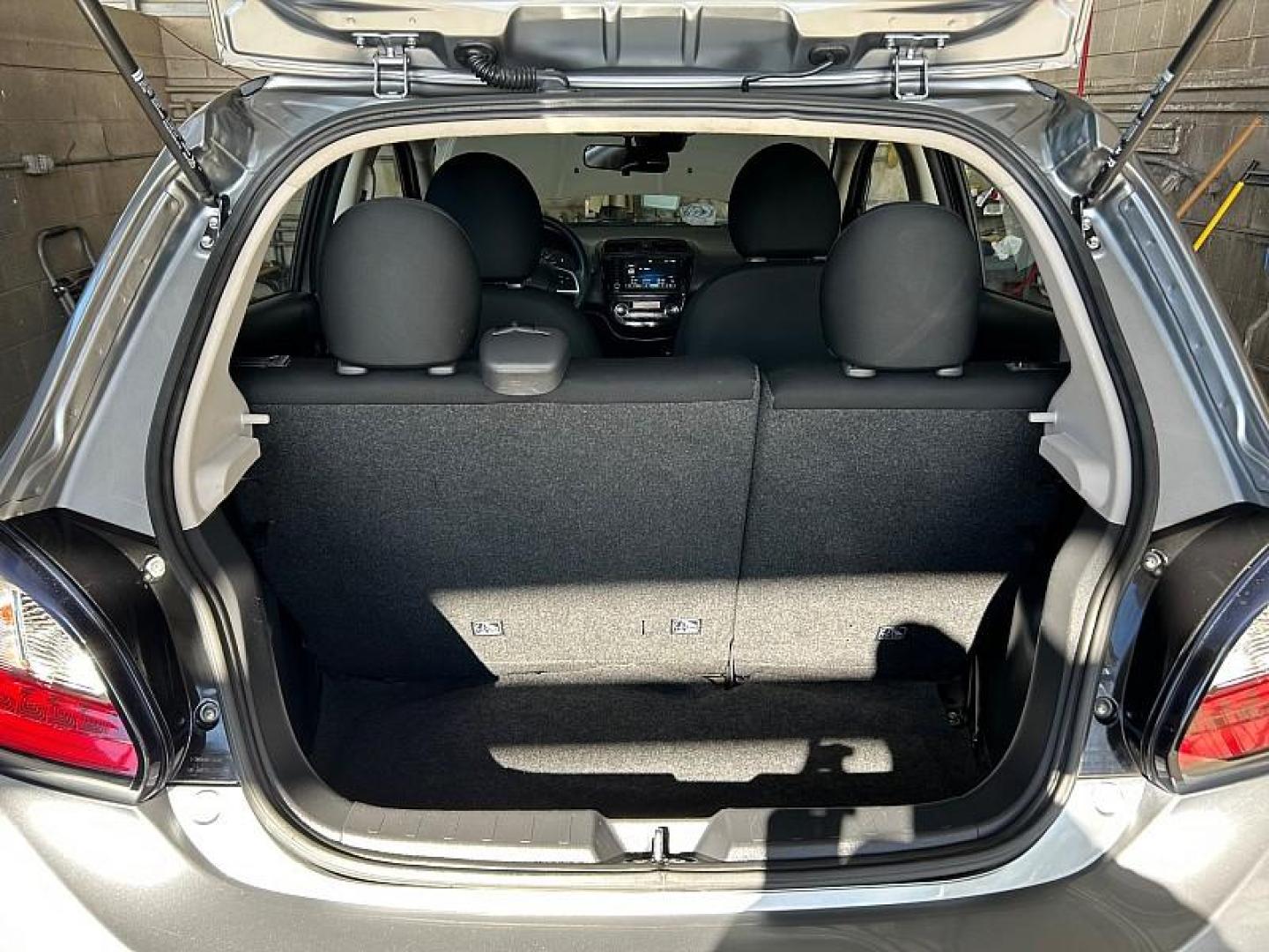 2023 GRAY Mitsubishi Mirage G4 (ML32FUFJ7PH) with an 3-Cyl 1.2 Liter engine, Automatic CVT transmission, located at 412 Auto Vista Drive, Palmdale, 93551, (661) 945-0620, 34.592636, -118.136681 - Photo#27