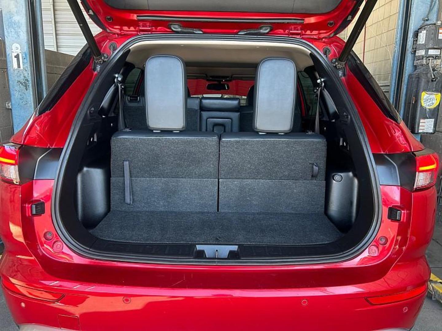 2023 RED Mitsubishi Outlander (JA4J3UA82PZ) with an 4-Cyl 2.5 Liter engine, Automatic CVT transmission, located at 412 Auto Vista Drive, Palmdale, 93551, (661) 945-0620, 34.592636, -118.136681- Photo#8