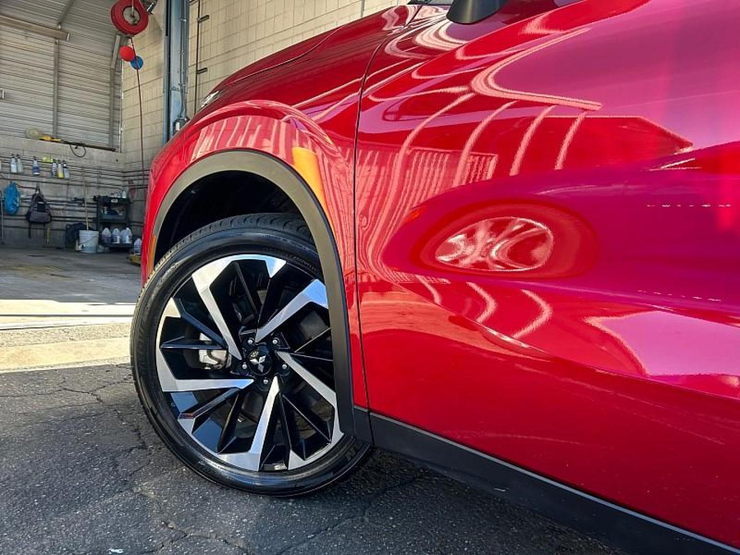 2023 RED Mitsubishi Outlander (JA4J3UA82PZ) with an 4-Cyl 2.5 Liter engine, Automatic CVT transmission, located at 412 Auto Vista Drive, Palmdale, 93551, (661) 945-0620, 34.592636, -118.136681- Photo#12