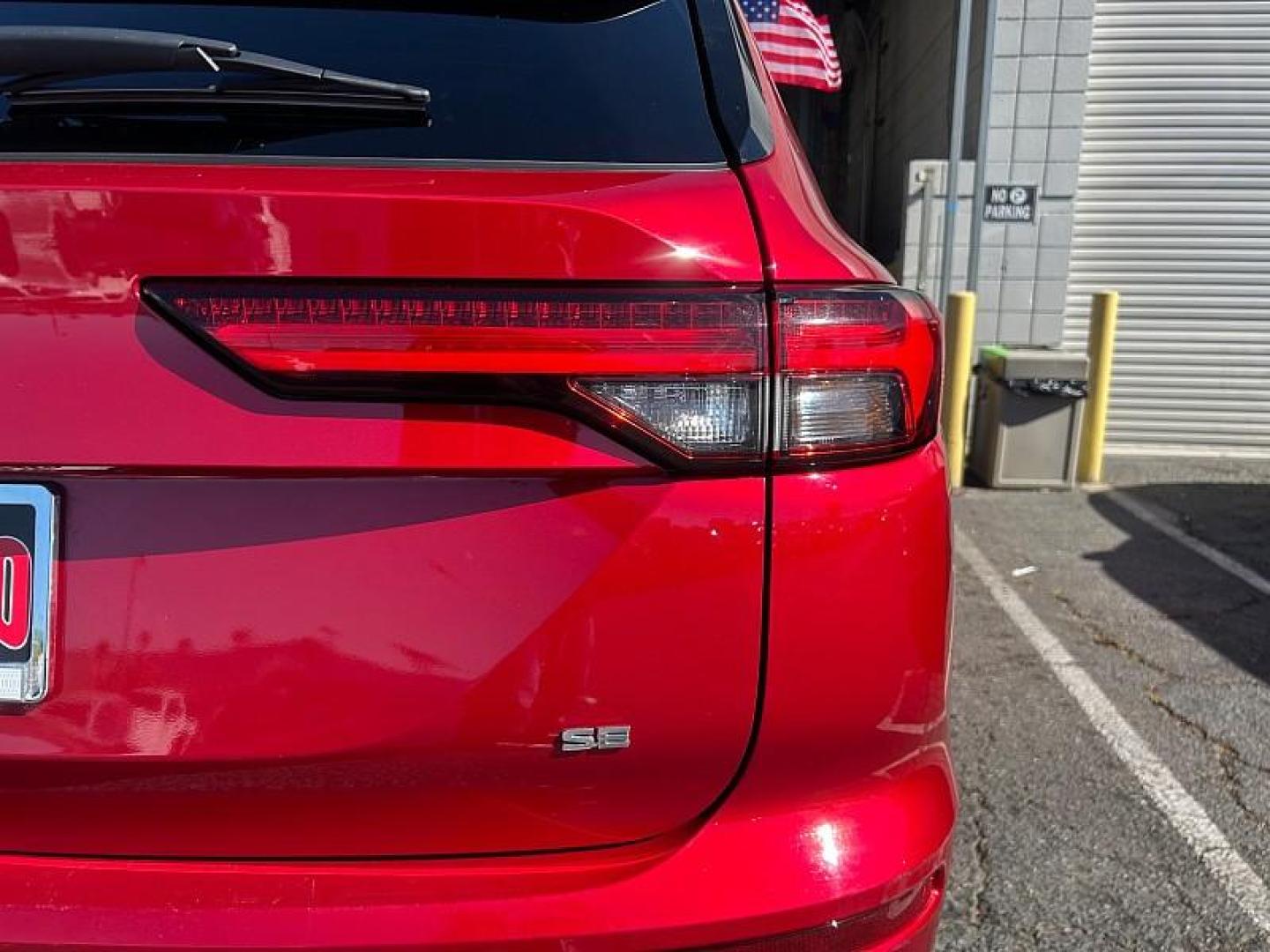 2023 RED Mitsubishi Outlander (JA4J3UA82PZ) with an 4-Cyl 2.5 Liter engine, Automatic CVT transmission, located at 412 Auto Vista Drive, Palmdale, 93551, (661) 945-0620, 34.592636, -118.136681- Photo#16