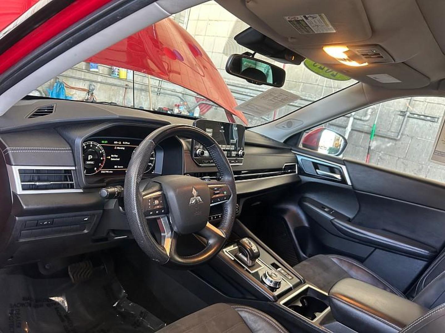 2023 RED Mitsubishi Outlander (JA4J3UA82PZ) with an 4-Cyl 2.5 Liter engine, Automatic CVT transmission, located at 412 Auto Vista Drive, Palmdale, 93551, (661) 945-0620, 34.592636, -118.136681- Photo#19