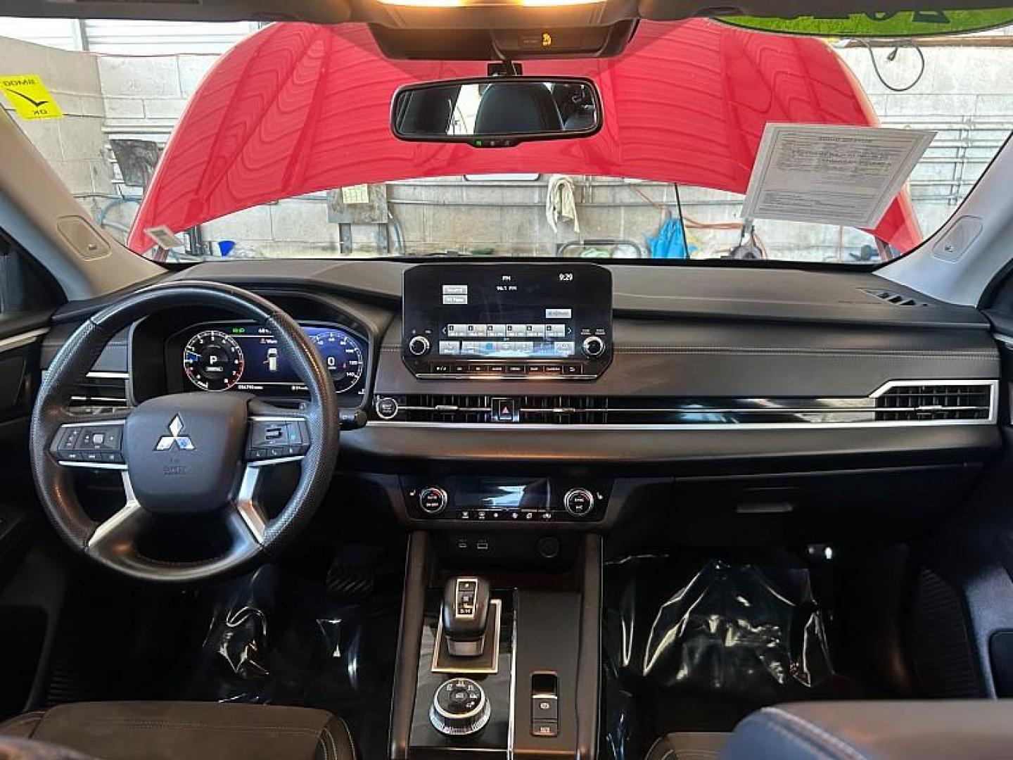 2023 RED Mitsubishi Outlander (JA4J3UA82PZ) with an 4-Cyl 2.5 Liter engine, Automatic CVT transmission, located at 412 Auto Vista Drive, Palmdale, 93551, (661) 945-0620, 34.592636, -118.136681- Photo#20