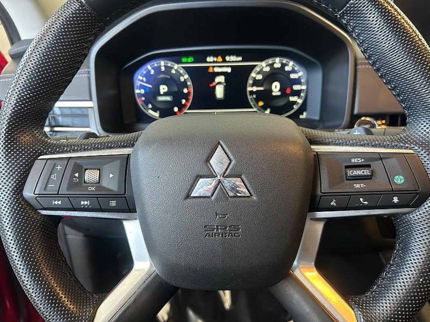 2023 RED Mitsubishi Outlander (JA4J3UA82PZ) with an 4-Cyl 2.5 Liter engine, Automatic CVT transmission, located at 412 Auto Vista Drive, Palmdale, 93551, (661) 945-0620, 34.592636, -118.136681- Photo#22