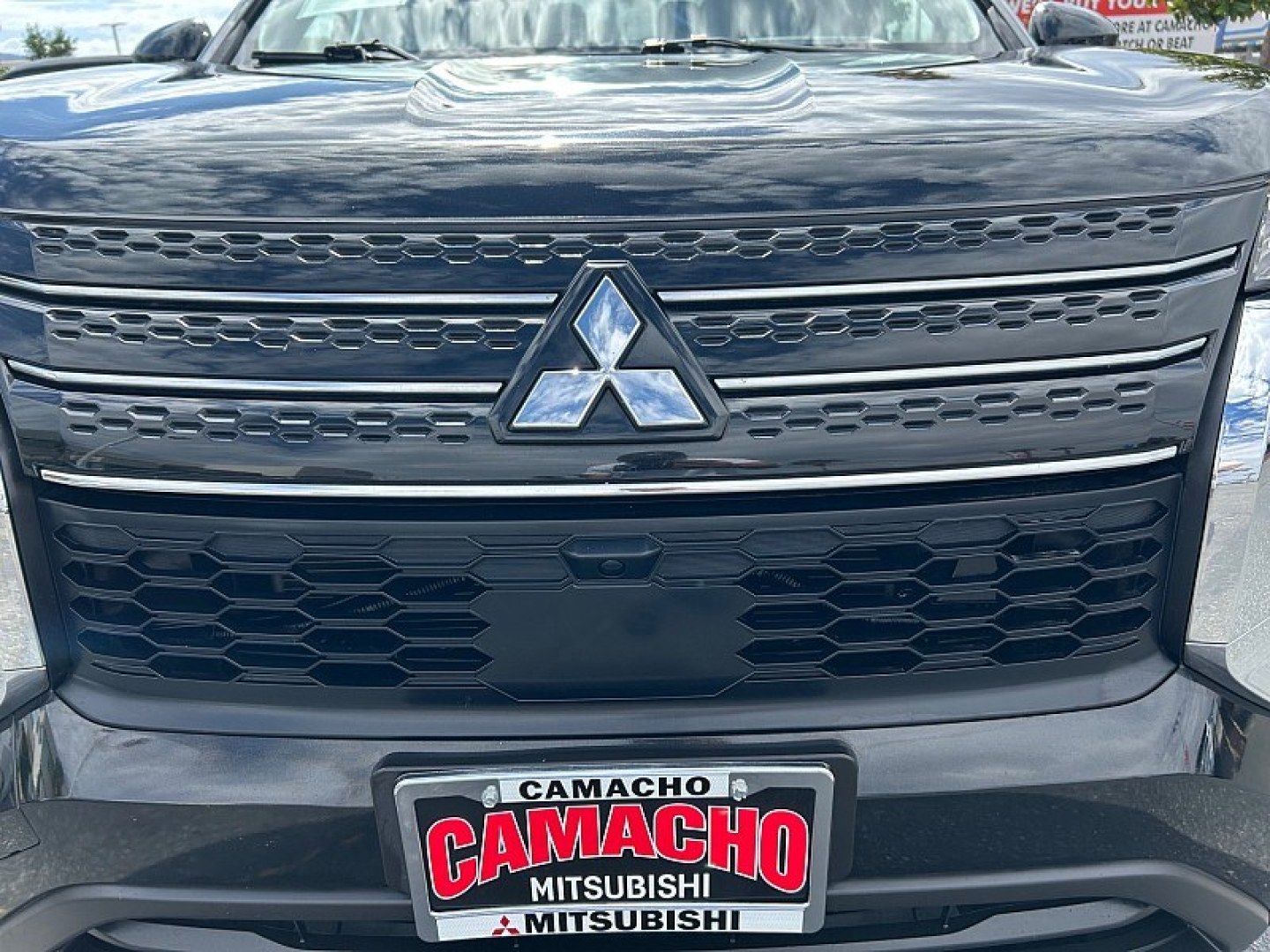 2023 Black Mitsubishi Outlander (JA4J3TA84PZ) with an 4-Cyl 2.5 Liter engine, Automatic CVT transmission, located at 412 Auto Vista Drive, Palmdale, 93551, (661) 945-0620, 34.592636, -118.136681- Photo#8