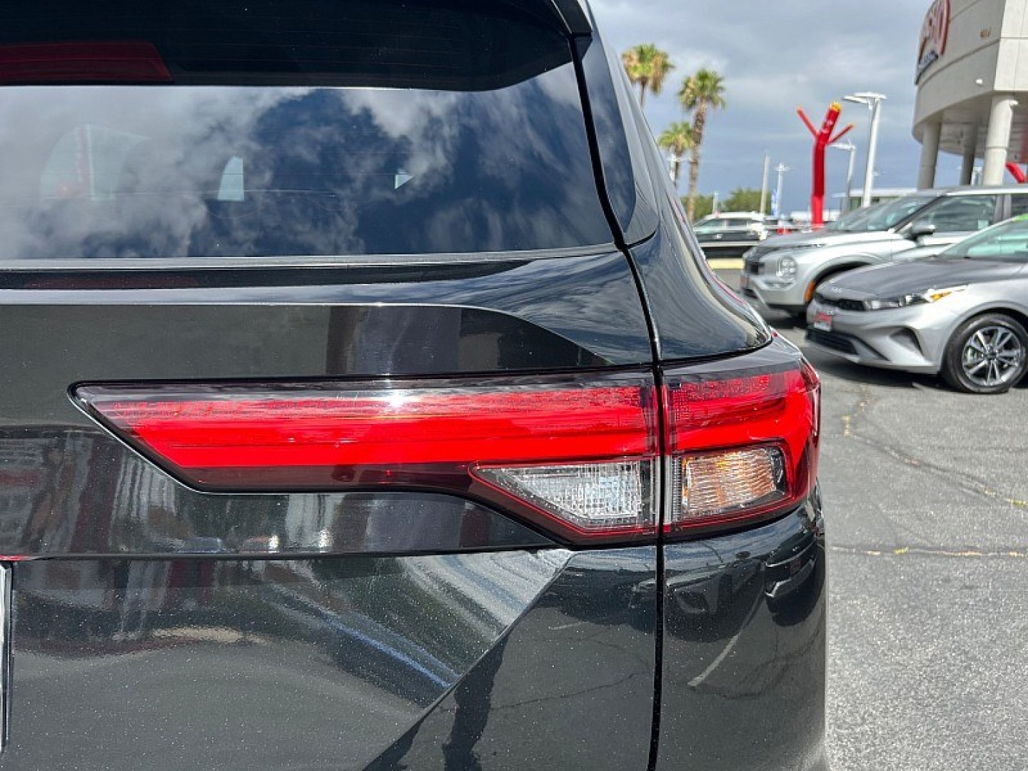 2023 Black Mitsubishi Outlander (JA4J3TA84PZ) with an 4-Cyl 2.5 Liter engine, Automatic CVT transmission, located at 412 Auto Vista Drive, Palmdale, 93551, (661) 945-0620, 34.592636, -118.136681- Photo#10