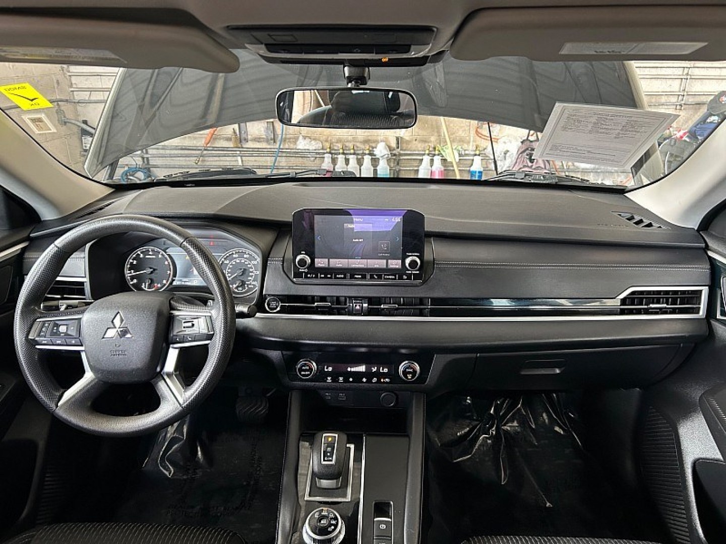2023 Black Mitsubishi Outlander (JA4J3TA84PZ) with an 4-Cyl 2.5 Liter engine, Automatic CVT transmission, located at 412 Auto Vista Drive, Palmdale, 93551, (661) 945-0620, 34.592636, -118.136681- Photo#20