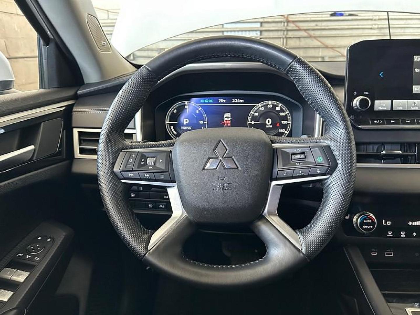 2023 WHITE Mitsubishi Outlander Plug-In Hybrid (JA4T5UA97PZ) with an 4-Cyl Hybrid 2.4 Liter engine, Automatic 1-Spd transmission, located at 412 Auto Vista Drive, Palmdale, 93551, (661) 945-0620, 34.592636, -118.136681 - Photo#23