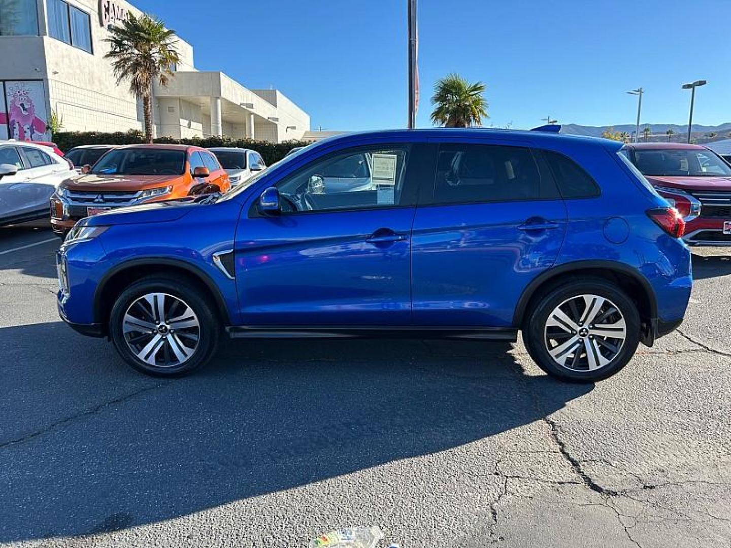 2023 BLUE Mitsubishi Outlander Sport (JA4ARUAU3PU) with an 4-Cyl 2.0 Liter engine, Automatic CVT transmission, located at 412 Auto Vista Drive, Palmdale, 93551, (661) 945-0620, 34.592636, -118.136681 - Photo#16