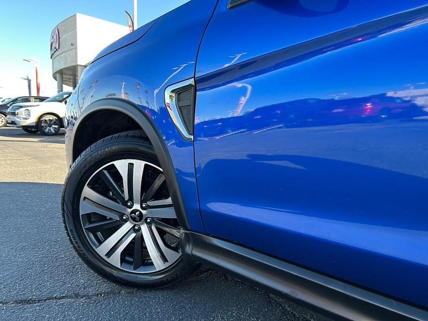 2023 BLUE Mitsubishi Outlander Sport (JA4ARUAU3PU) with an 4-Cyl 2.0 Liter engine, Automatic CVT transmission, located at 412 Auto Vista Drive, Palmdale, 93551, (661) 945-0620, 34.592636, -118.136681 - Photo#25