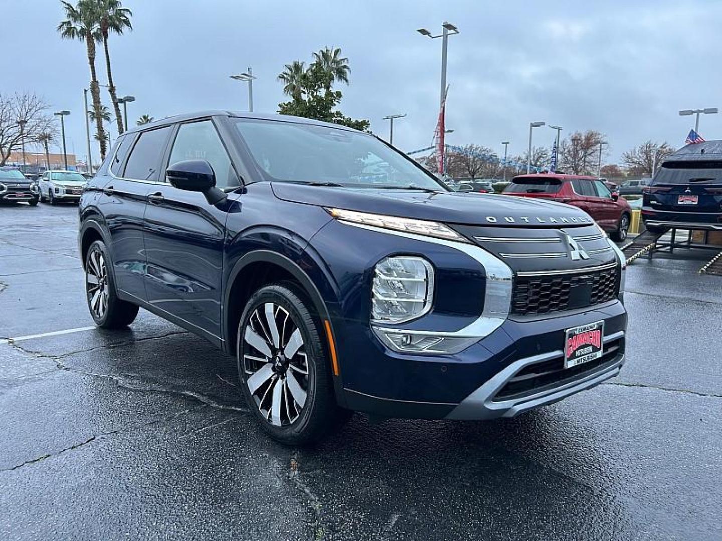 2023 BLUE Mitsubishi Outlander Sport (JA4ARUAU3PU) with an 4-Cyl 2.0 Liter engine, Automatic CVT transmission, located at 412 Auto Vista Drive, Palmdale, 93551, (661) 945-0620, 34.592636, -118.136681 - Photo#0
