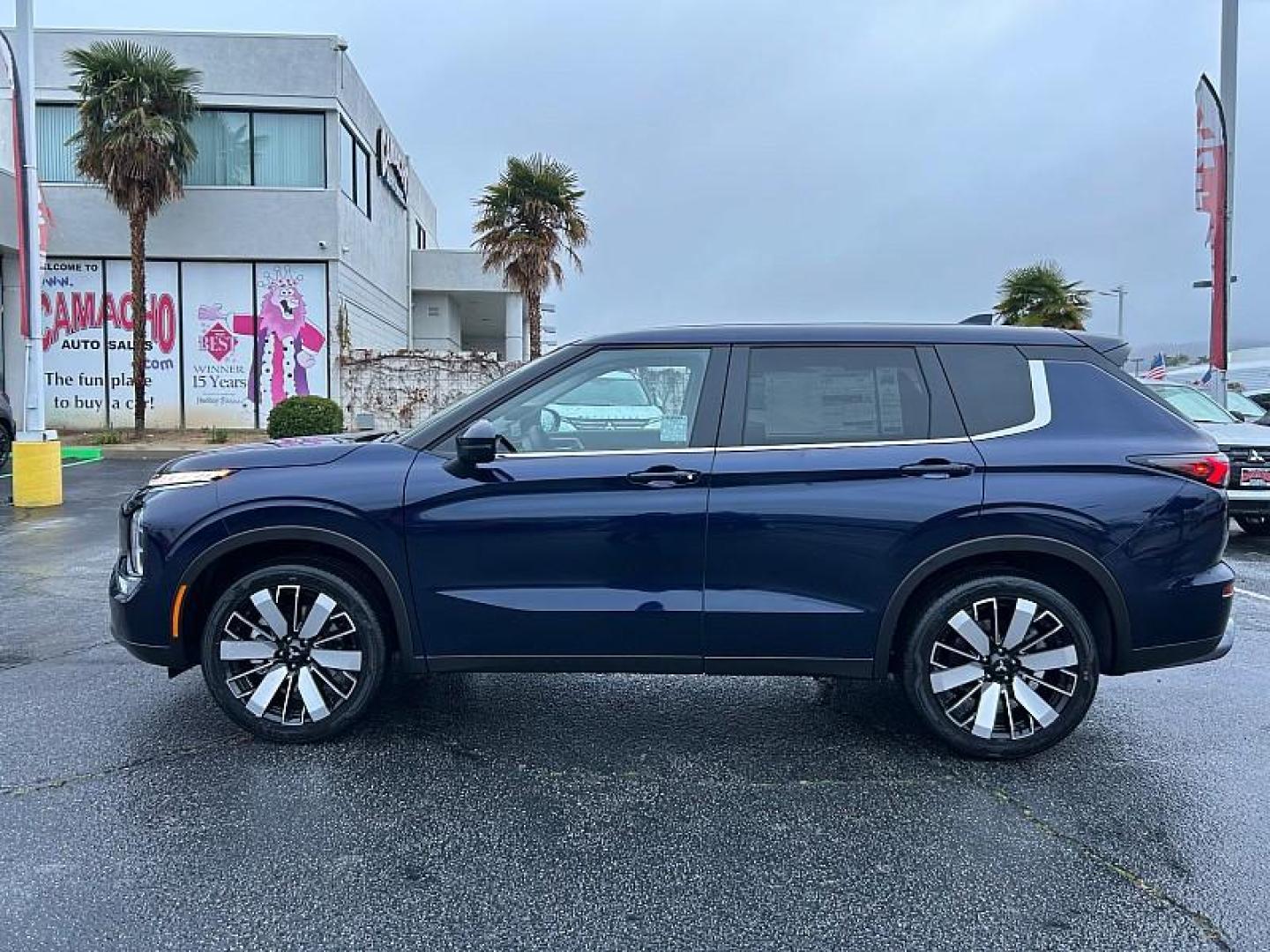 2023 BLUE Mitsubishi Outlander Sport (JA4ARUAU3PU) with an 4-Cyl 2.0 Liter engine, Automatic CVT transmission, located at 412 Auto Vista Drive, Palmdale, 93551, (661) 945-0620, 34.592636, -118.136681 - Photo#7