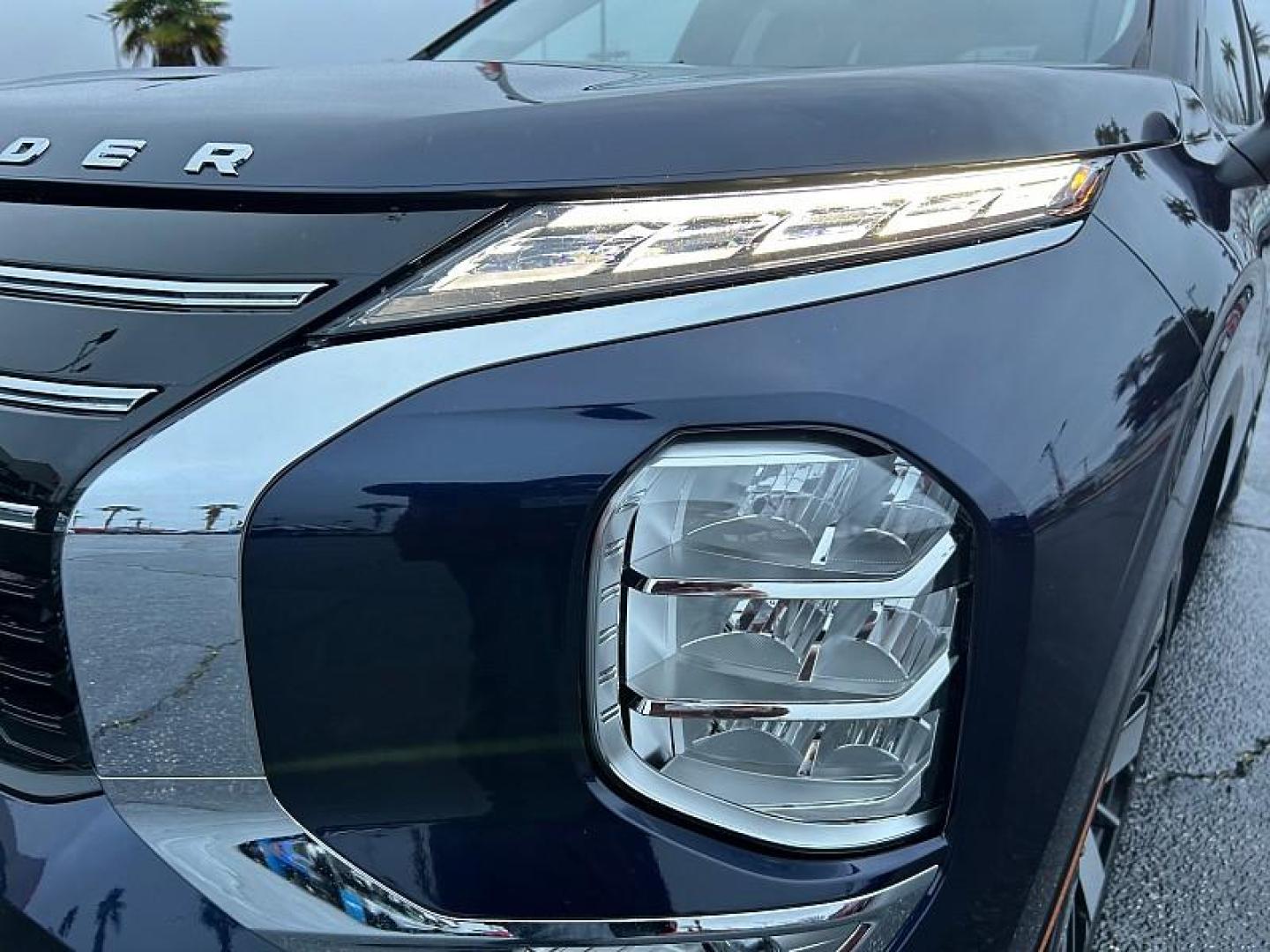 2023 BLUE Mitsubishi Outlander Sport (JA4ARUAU3PU) with an 4-Cyl 2.0 Liter engine, Automatic CVT transmission, located at 412 Auto Vista Drive, Palmdale, 93551, (661) 945-0620, 34.592636, -118.136681 - Photo#9