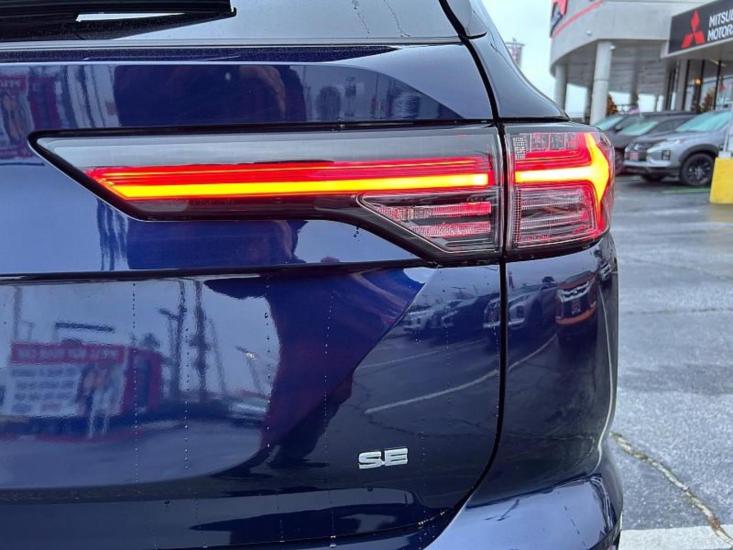 2023 BLUE Mitsubishi Outlander Sport (JA4ARUAU3PU) with an 4-Cyl 2.0 Liter engine, Automatic CVT transmission, located at 412 Auto Vista Drive, Palmdale, 93551, (661) 945-0620, 34.592636, -118.136681 - Photo#12