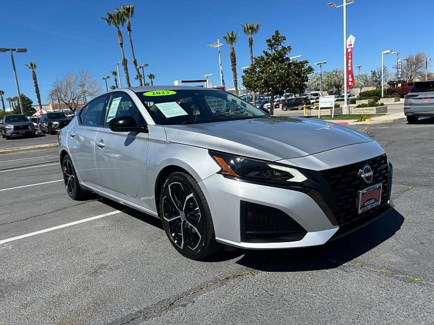 2023 SILVER Nissan Altima (1N4BL4CV1PN) with an 4-Cyl 2.5 Liter engine, Automatic Xtronic CVT transmission, located at 412 Auto Vista Drive, Palmdale, 93551, (661) 945-0620, 34.592636, -118.136681- Photo#0