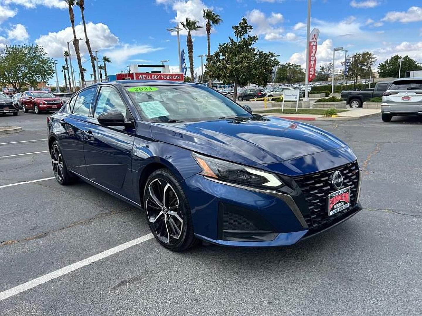 2023 BLUE Nissan Altima (1N4BL4CV6PN) with an 4-Cyl 2.5 Liter engine, Automatic Xtronic CVT transmission, located at 412 Auto Vista Drive, Palmdale, 93551, (661) 945-0620, 34.592636, -118.136681 - Photo#0