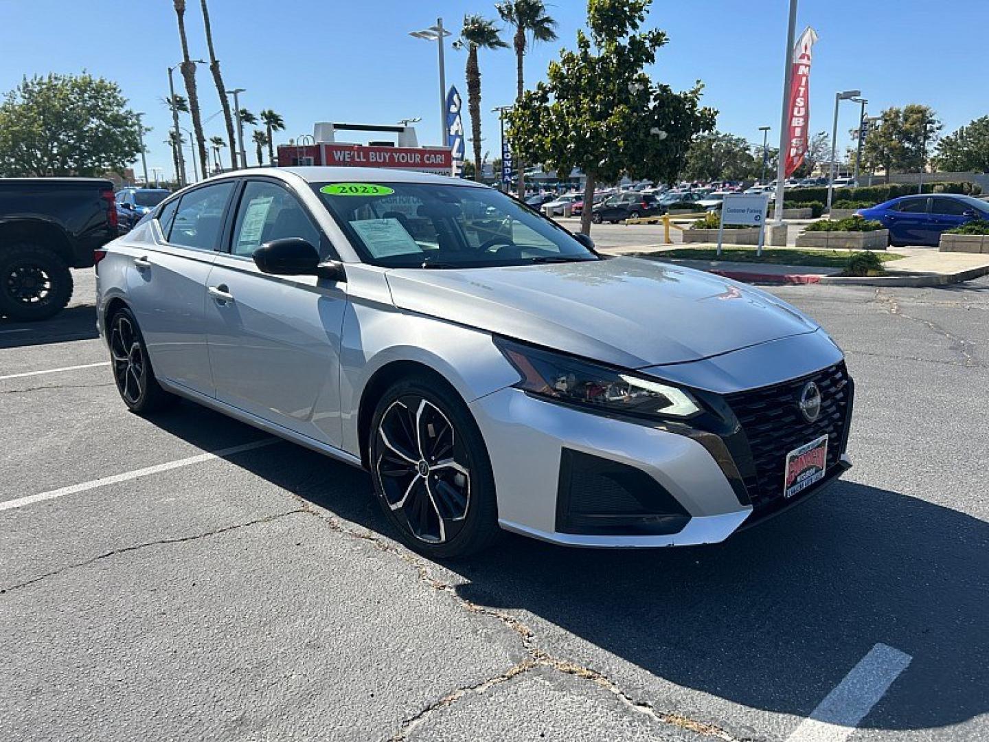 2023 SILVER Nissan Altima (1N4BL4CV6PN) with an 4-Cyl 2.5 Liter engine, Automatic Xtronic CVT transmission, located at 412 Auto Vista Drive, Palmdale, 93551, (661) 945-0620, 34.592636, -118.136681 - Photo#0