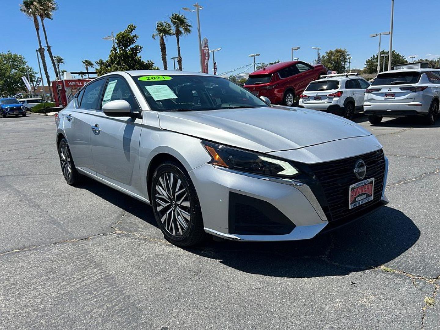 2023 Silver Nissan Altima (1N4BL4DV5PN) with an 4-Cyl 2.5 Liter engine, Automatic Xtronic CVT transmission, located at 412 Auto Vista Drive, Palmdale, 93551, (661) 945-0620, 34.592636, -118.136681 - Photo#0