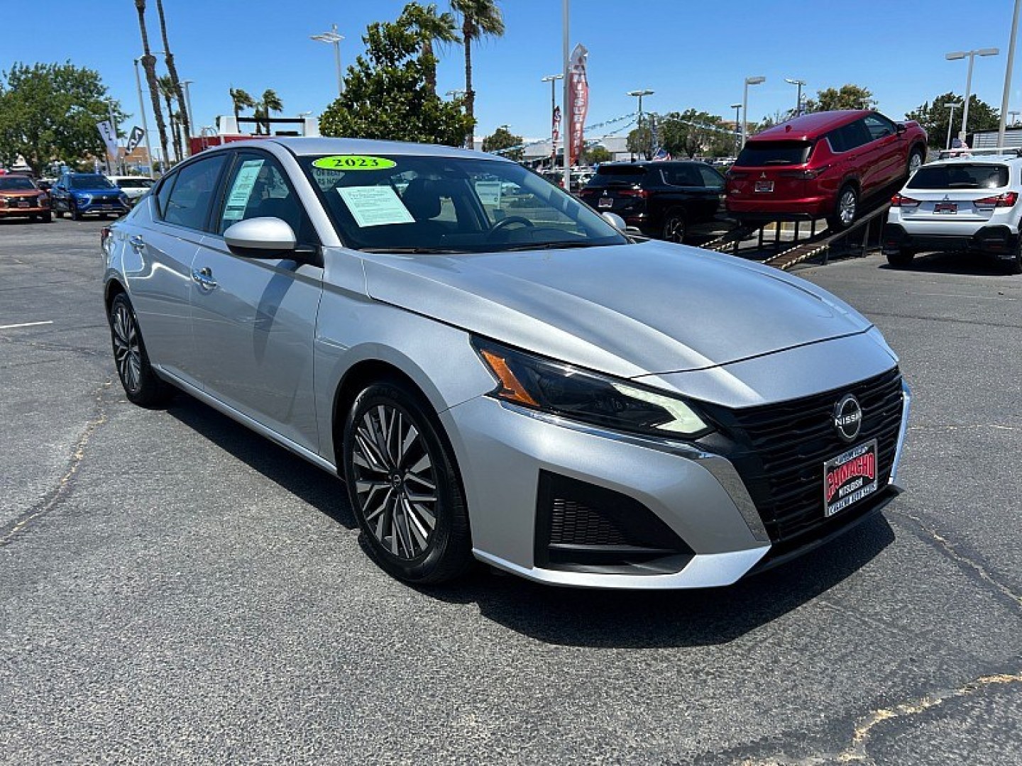 2023 Silver Nissan Altima (1N4BL4DV7PN) with an 4-Cyl 2.5 Liter engine, Automatic Xtronic CVT transmission, located at 412 Auto Vista Drive, Palmdale, 93551, (661) 945-0620, 34.592636, -118.136681- Photo#0