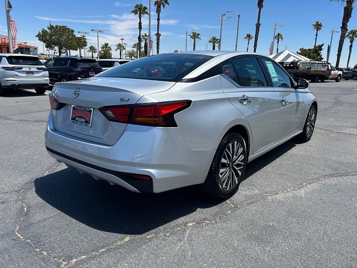 2023 Silver Nissan Altima (1N4BL4DV7PN) with an 4-Cyl 2.5 Liter engine, Automatic Xtronic CVT transmission, located at 412 Auto Vista Drive, Palmdale, 93551, (661) 945-0620, 34.592636, -118.136681- Photo#1