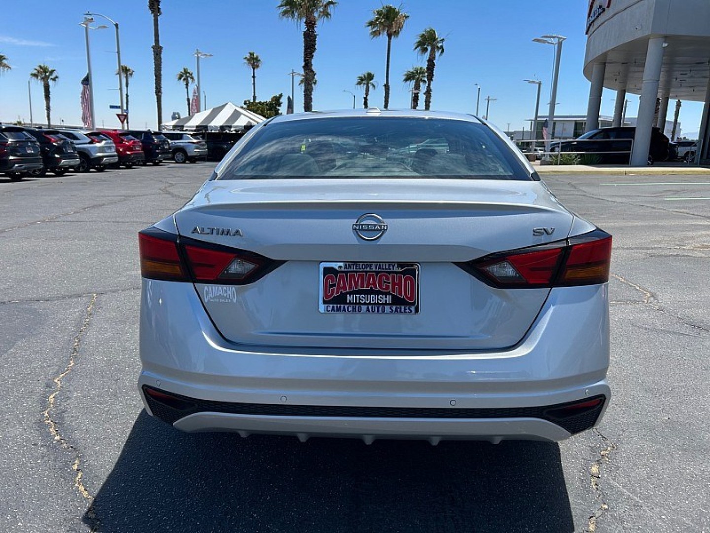 2023 Silver Nissan Altima (1N4BL4DV7PN) with an 4-Cyl 2.5 Liter engine, Automatic Xtronic CVT transmission, located at 412 Auto Vista Drive, Palmdale, 93551, (661) 945-0620, 34.592636, -118.136681- Photo#2