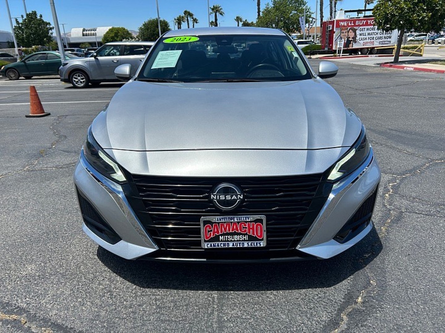 2023 Silver Nissan Altima (1N4BL4DV7PN) with an 4-Cyl 2.5 Liter engine, Automatic Xtronic CVT transmission, located at 412 Auto Vista Drive, Palmdale, 93551, (661) 945-0620, 34.592636, -118.136681- Photo#6