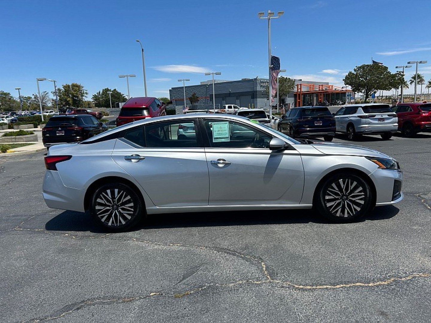 2023 Silver Nissan Altima (1N4BL4DV7PN) with an 4-Cyl 2.5 Liter engine, Automatic Xtronic CVT transmission, located at 412 Auto Vista Drive, Palmdale, 93551, (661) 945-0620, 34.592636, -118.136681- Photo#7